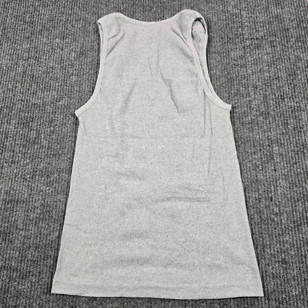 Von Dutch Tank Undershirts Mens Large Black Gray White 4 Pack Tagless Ribbed